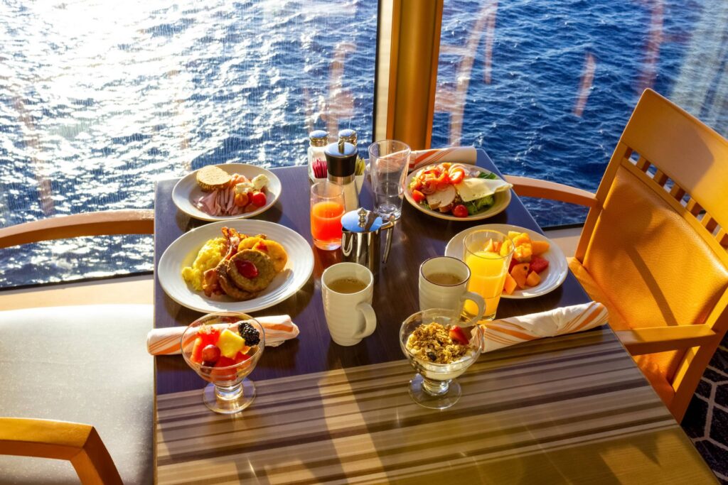 Best cruise ship dining
